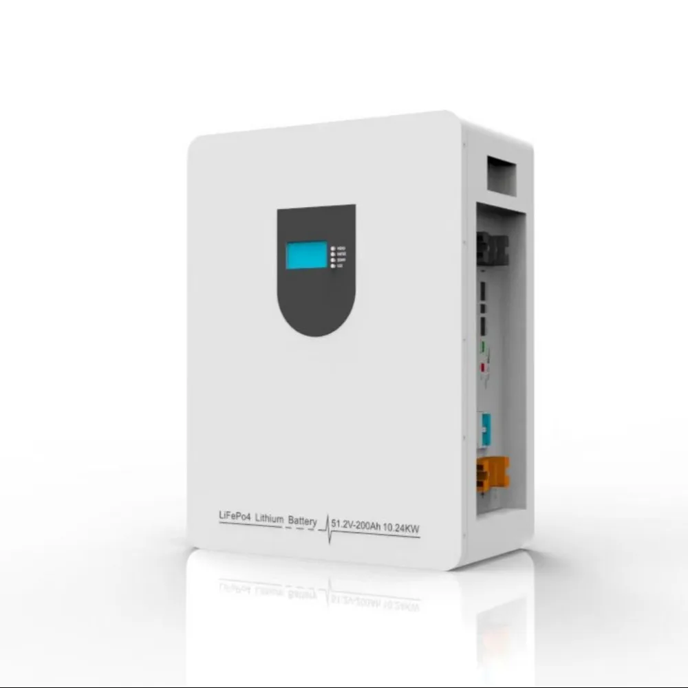 51.2V 10kWh All-in-One LiFePO4 System – AC Output, Wall-Mounted, 11,000 Cycles, IP65 for Off-Grid Home