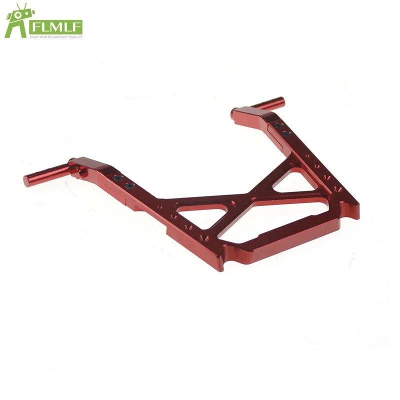 Alloy CNC Center Roll Bar Brace Red or Silver Fit for 1/5 HPI ROFUN BAHA ROVAN KM BAJA 5B 5T 5SC Rc Car Toys Games Parts