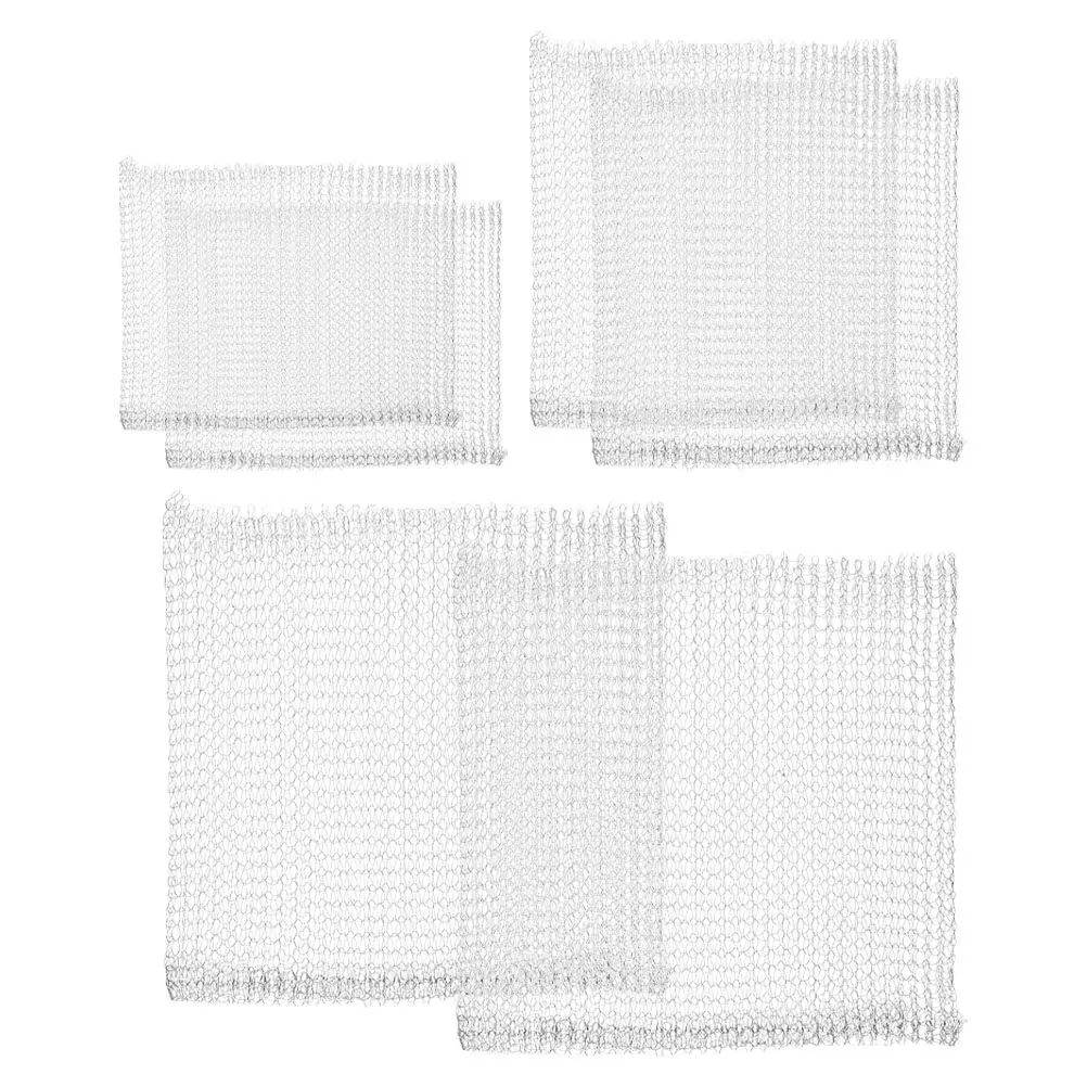 6Pcs Stainless Steel Anti-Insect Anti-Rodent Mesh Bags Plant Root Protection Gardening Mesh Wire Bags Outdoor Indoor Plant Root