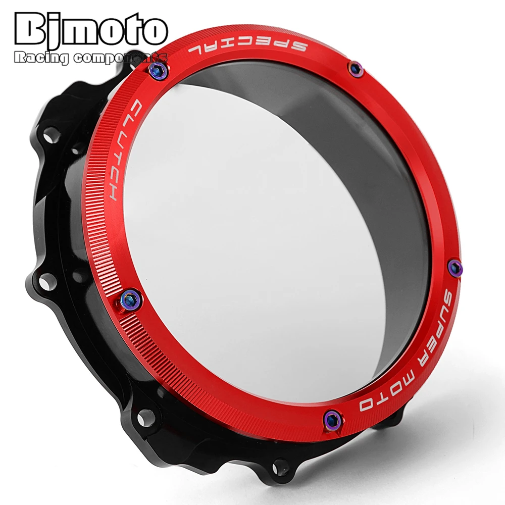 Clear Clutch Cover Pressure Plate For MV AGUSTA Brutale 3 cylinders 800 Rosso 800RR Dragster 800RC Turismo Veloce  ROSSO 2020