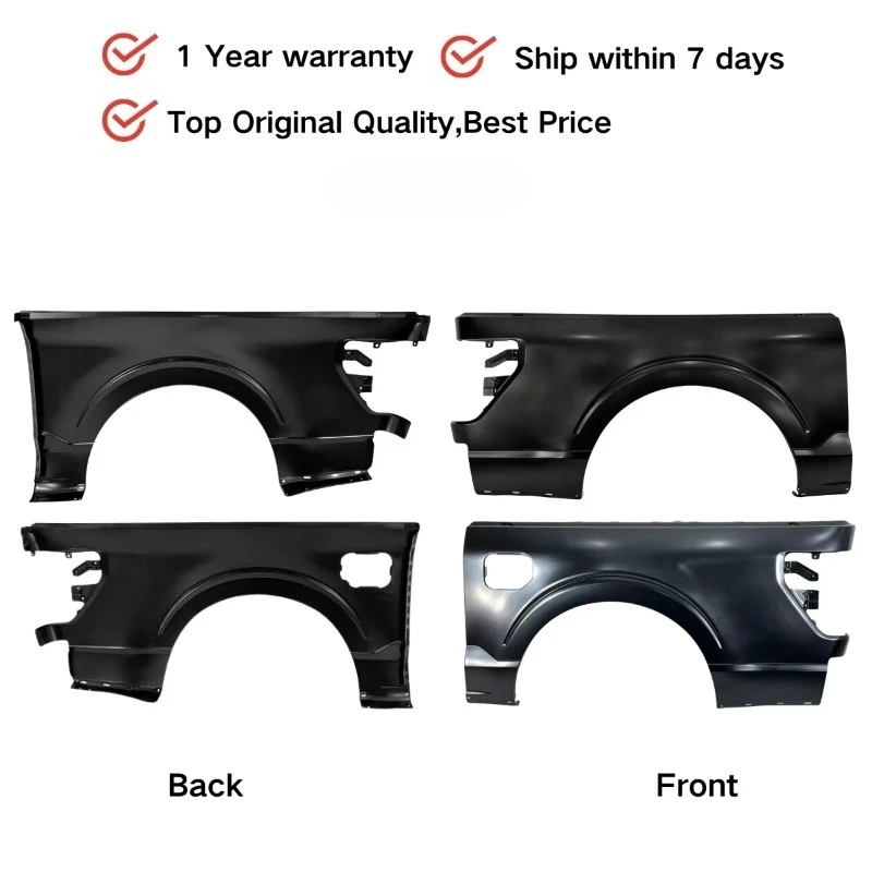Factory Wholesale Sheet Metal Parts OEM Replacement Pickup Rear Fender Assembly Rear Bed Panel For Ford F150 2021