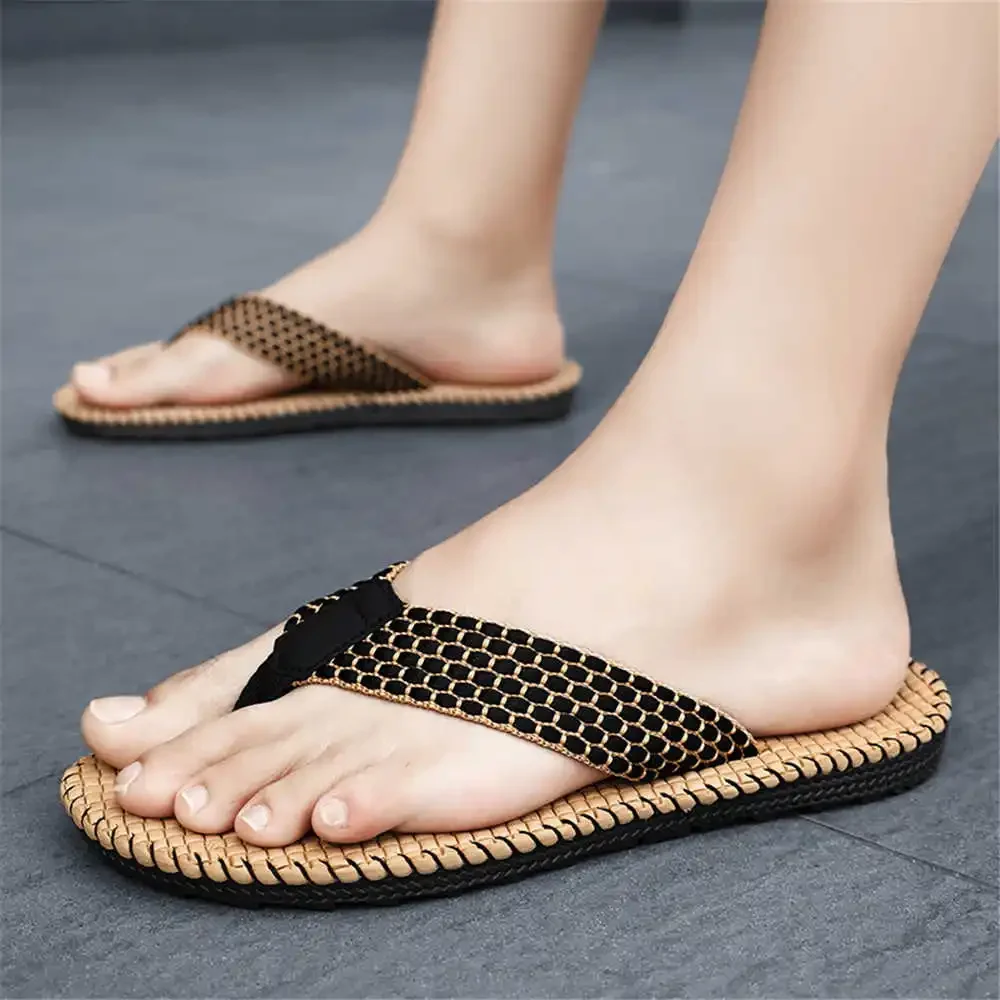 Anti-skid Toilet Sandals For Men's Beach Slippers Finger Flip Flops Shoes For Summer Sneakers Sports Snearkers Cheap