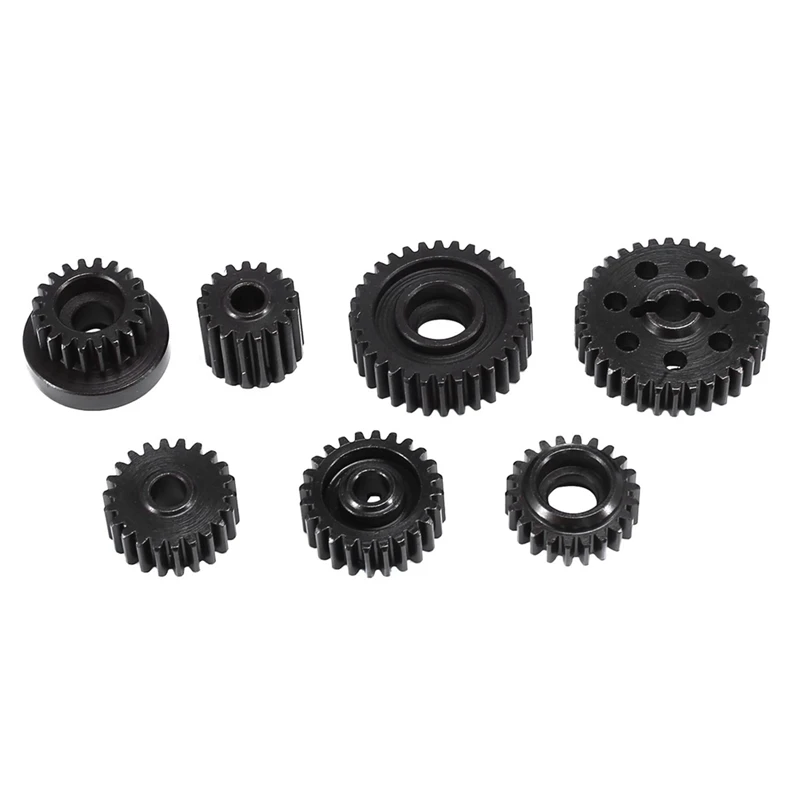 L67A Metal Steel Transmission Gearbox Gears Set for YiKong YK4082 YK4102 YK4103 Absima Sherpa RC Crawler Car Upgrade Parts