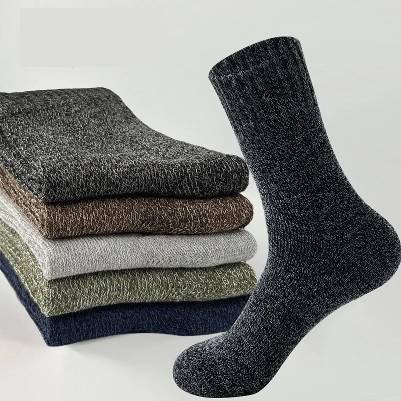 5 أزواج الربيع والخريف موضة جديدة امتصاص العرق وتنفس الرجال الجوارب المتوسطة عادية مريحة تنوعا الرجال الجوارب