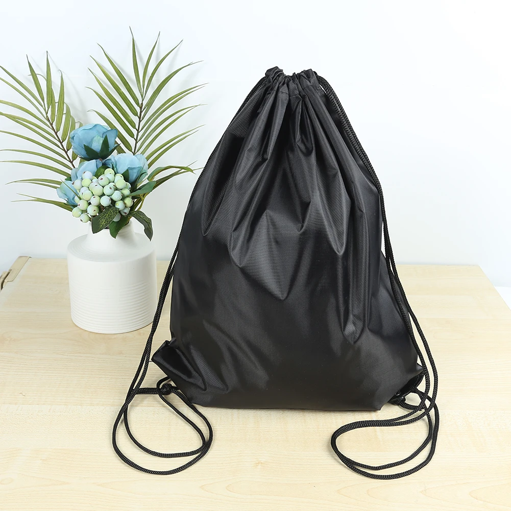 Drawstring Gym Bag Swimming Pool Backpack Multifunction Outdoor Storage Bag Waterproof Lightweight for Men Women