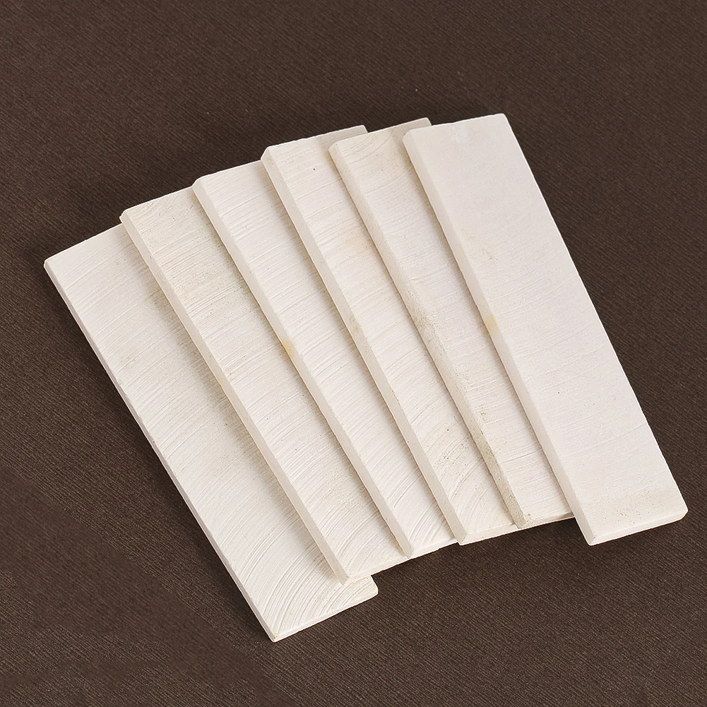 10cm Natural Bone Blank Strips Handcraft Knife Handle Inlay DIY Musical Instrument Making Carving Material Rectangle Board view 2
