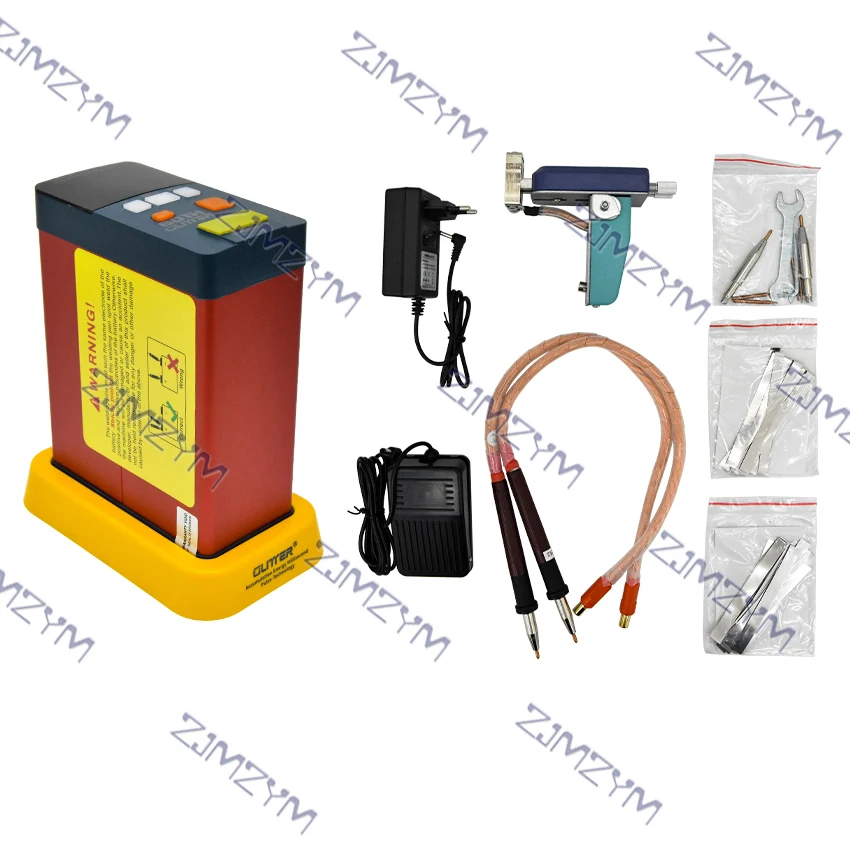 801H Spot Welding Machine 21KW 3500A Pulse Butt Welder 110-240V Power Battery Aluminum Nickel Single Battery Spot Welder