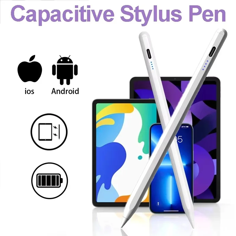 

Universal Stylus For Ios Android Windows iPad Pencil With Magnetic Adsorption Tablet Accessory For Huawei Xiaomi Touchscreen Pen