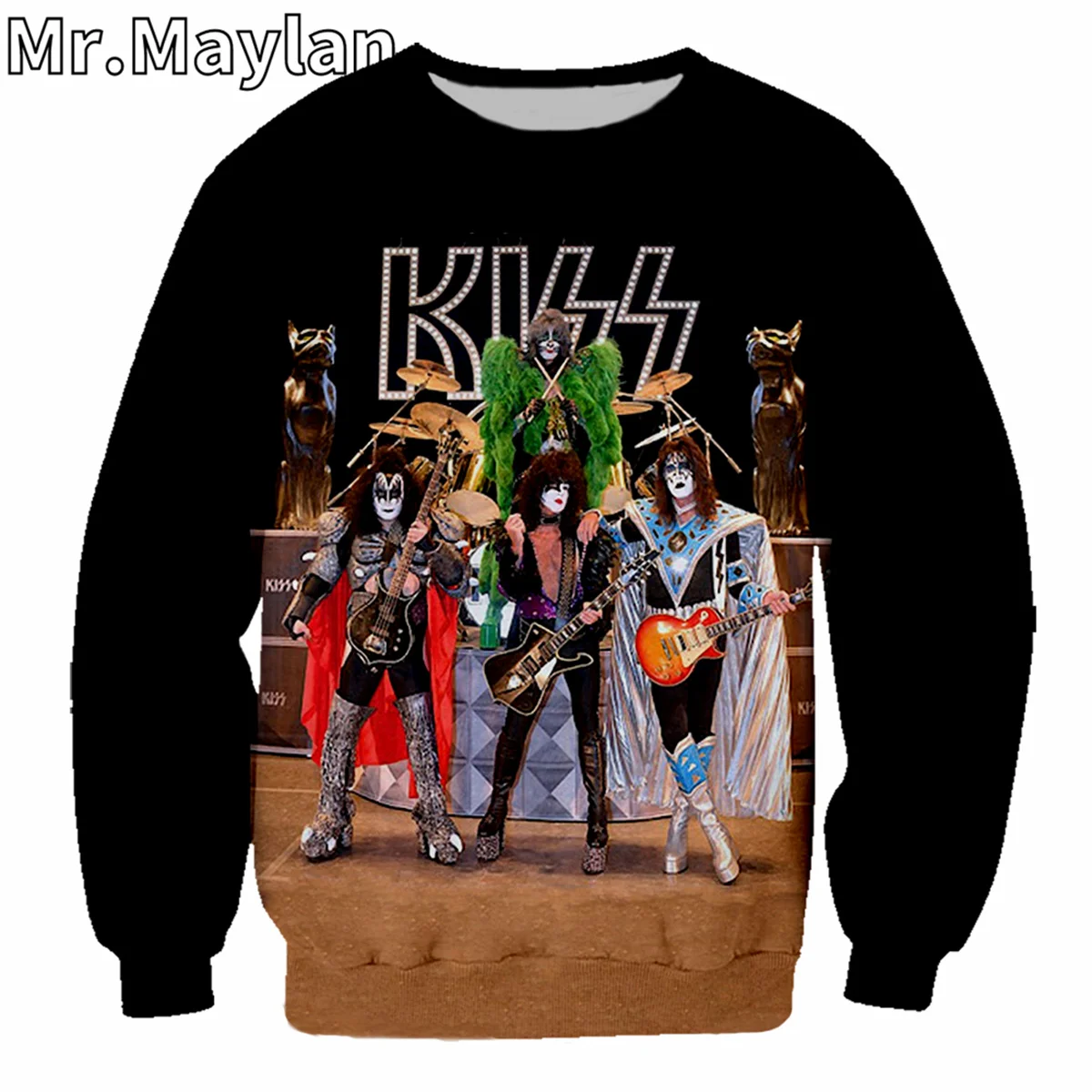 

Newest Rock Kiss Band Sweatshirts 3D Printed Unisex Hoodies Men Sweatshirt Streetwear Pullover Casual Jacket Tracksuits KJ-077