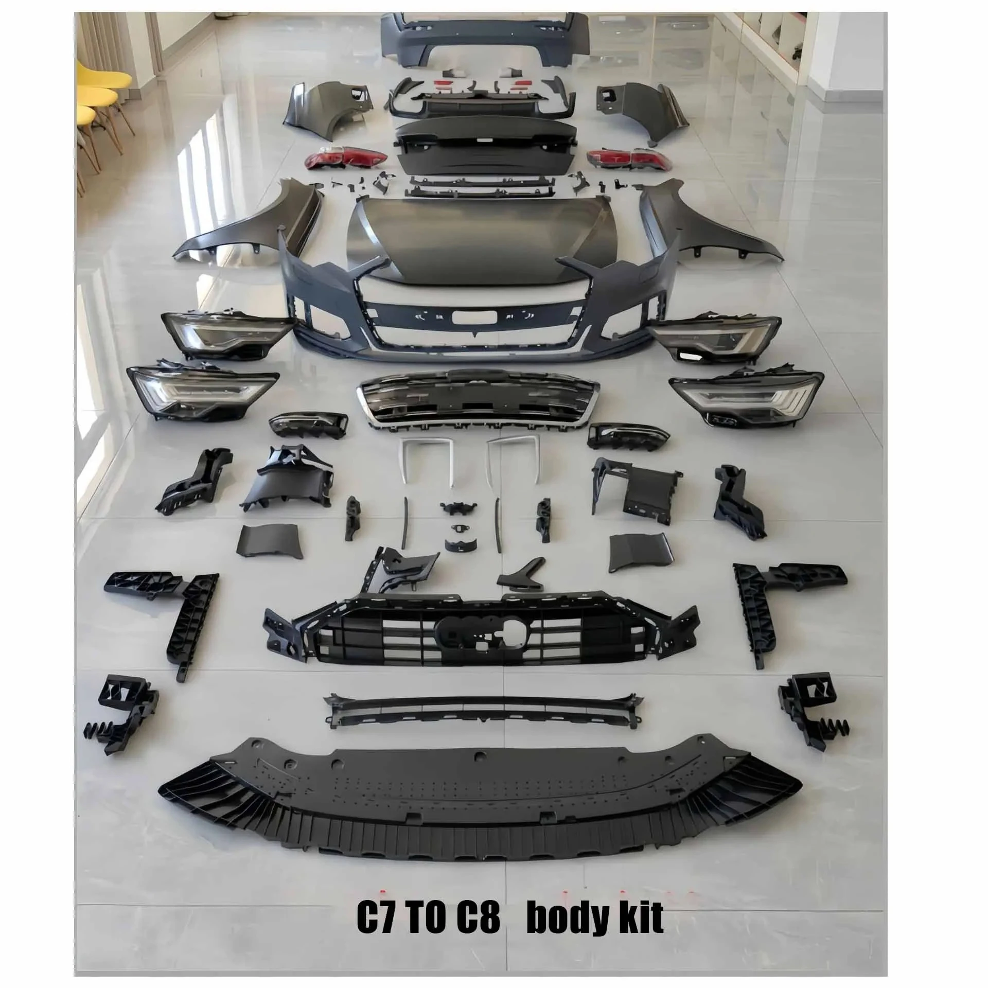 لأودي A6 سلسلة C7C7PA 2012-2018 ترقية المصد