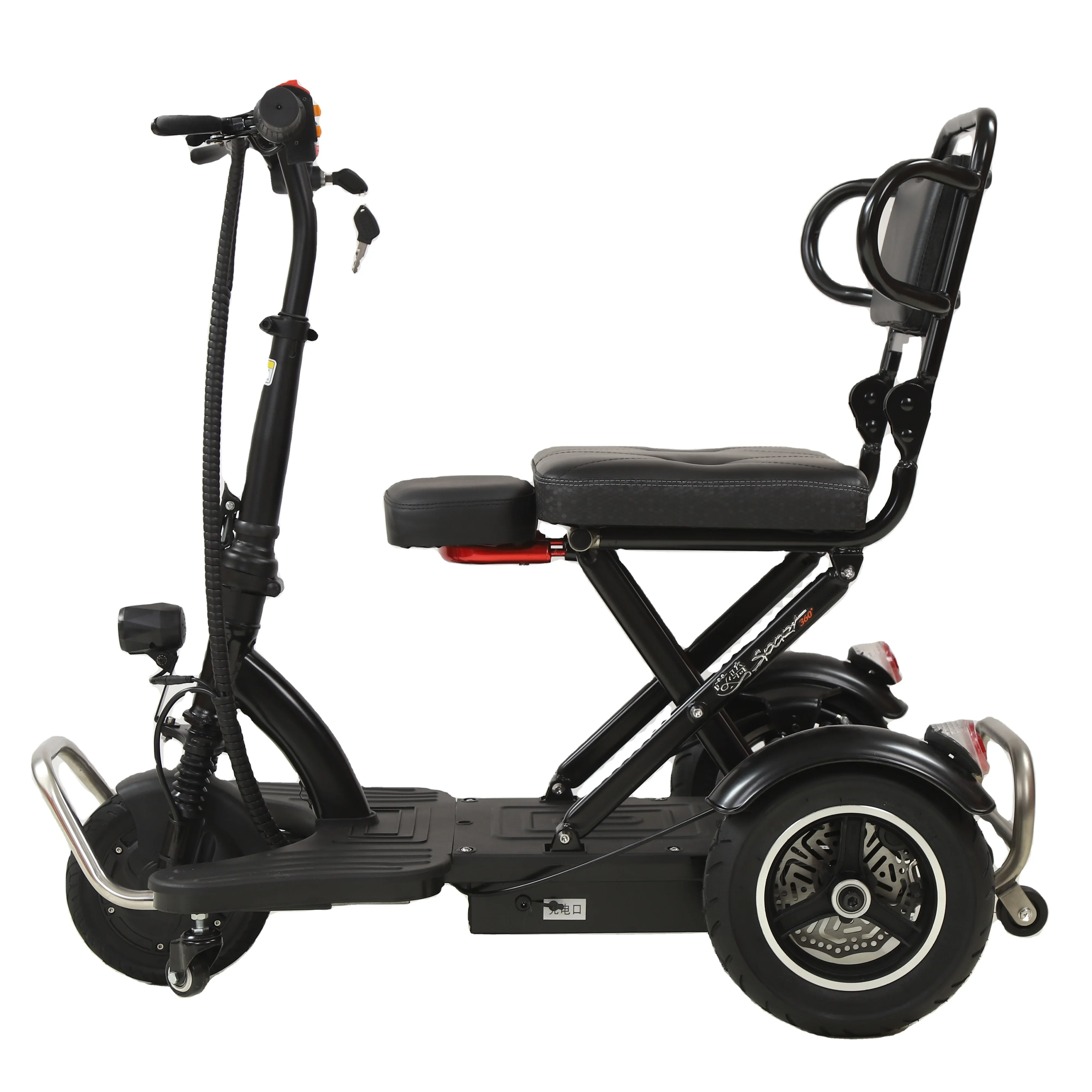 Promotional Various Durable Using48v 350w  3 Wheels Bike Scooter  Electric Bike Adult Electric Tricycles