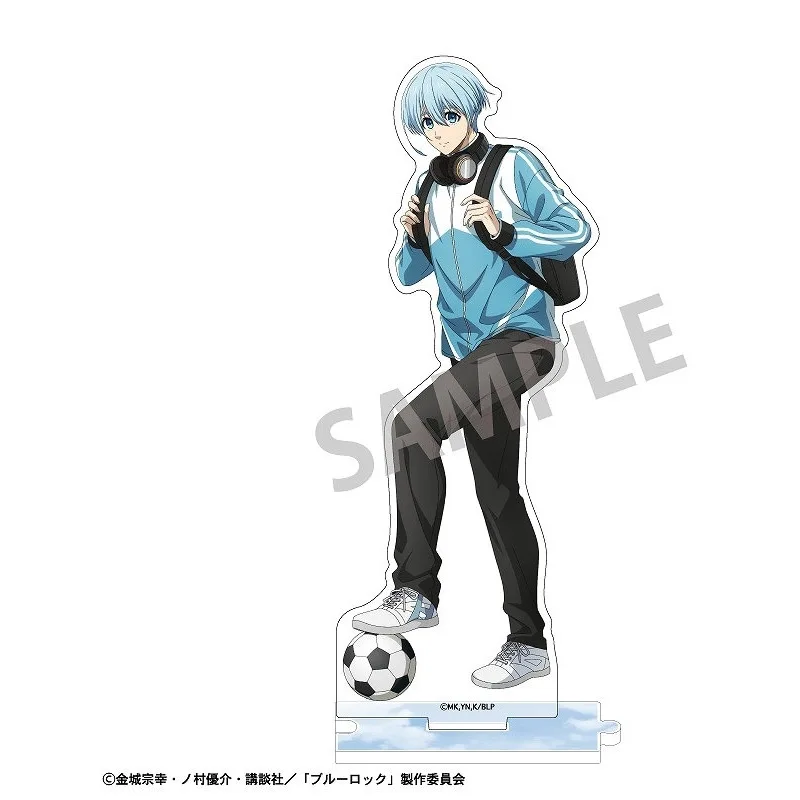 

Blue Lock Japanese Anime Peripherals Playing Football Version Acrylic Stands Collectible Desk Ornaments Best Birthday Gifts Toy