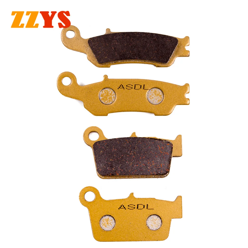 250CC Motorcycle Front and Rear Brake Pads Disc Set For YAMAHA YZ250 Monster Energy 2T 270 F/Disc 240 R/Disc 2022 YZ 250 YZ250X