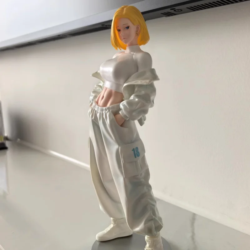 سبعة لعبة دراغون بول الرسوم المتحركة Jt رجل صنع الشكل 18 يدوية الصنع الجمال تمثال أنيمي بولي كلوريد الفينيل نموذج الديكور الرسوم المتحركة المحيطة