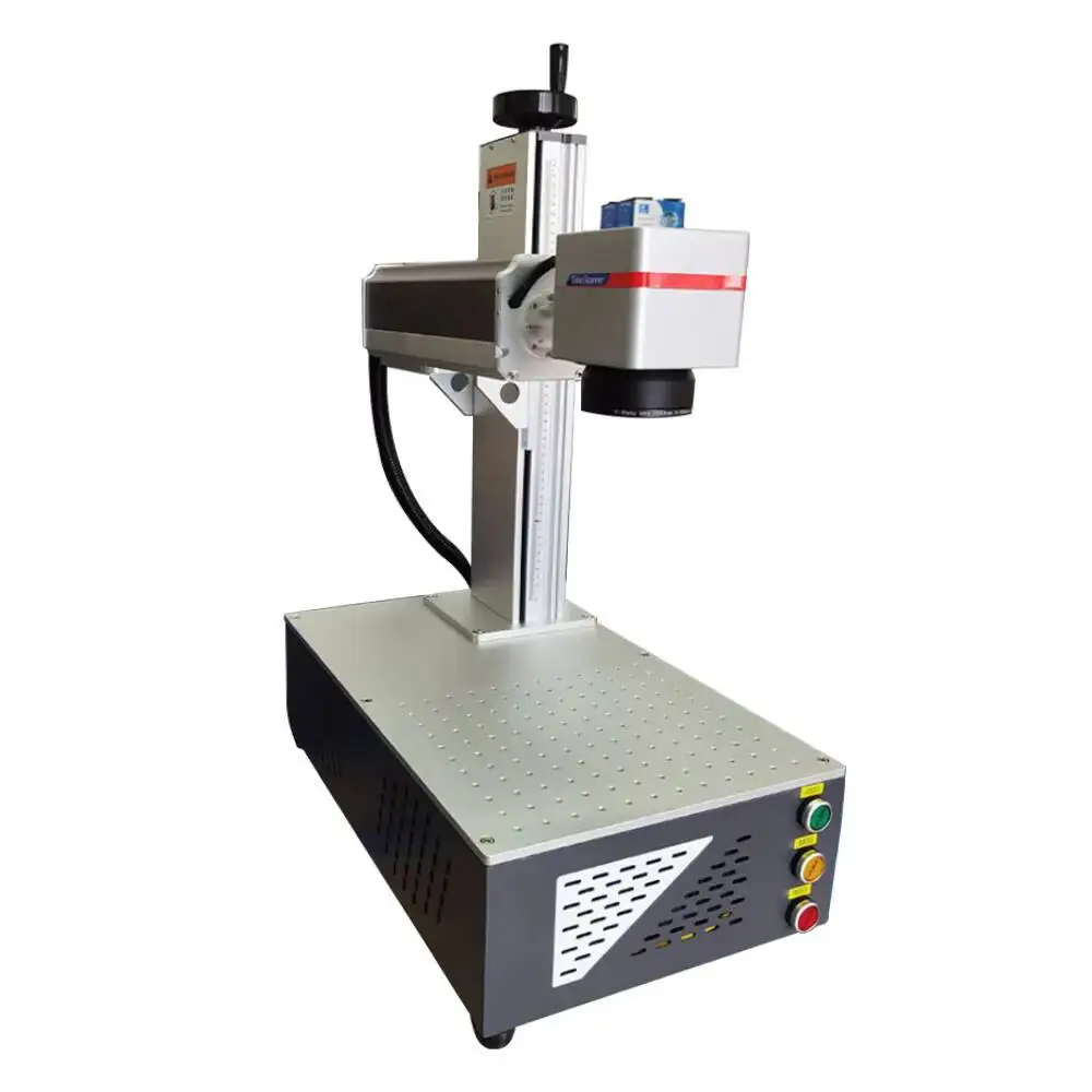 Desktop Portable3w 5W 10W UV Marking Metal Engraving Hines With Raycus Max JPT Laser Source