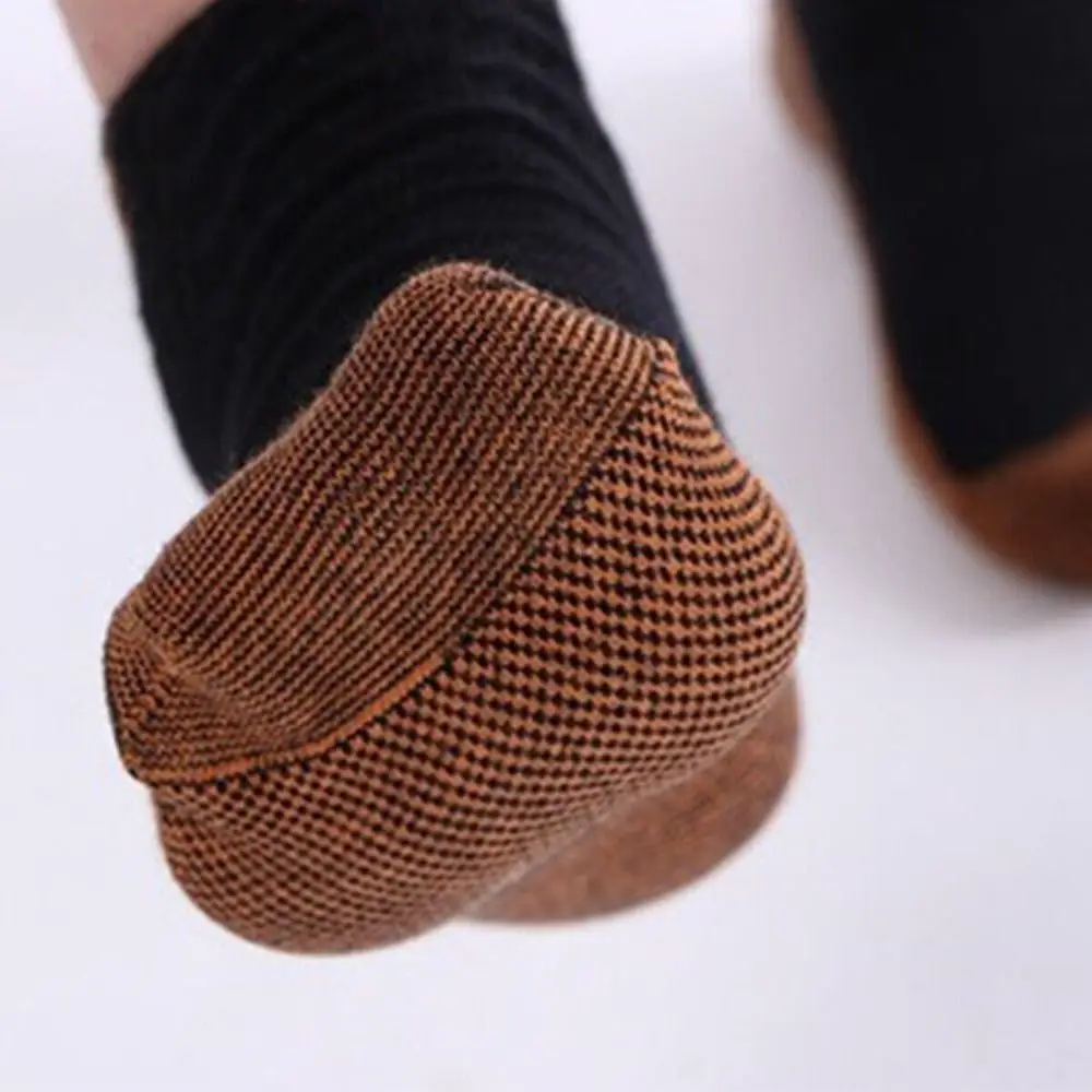 1Pair S/M/L/XL Compression Ankle Support Socks Arch Support Short Tube Plantar Fasciitis Socks Anti-Slip Pain Relief