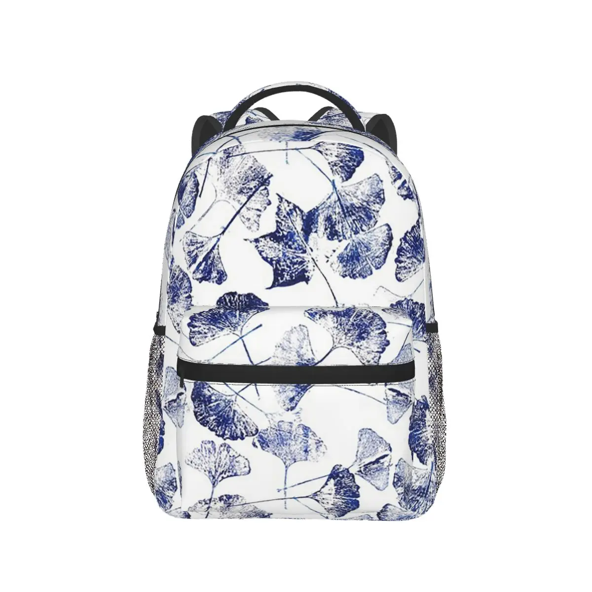 Ginkgo Leaf Pattern Backpack Hot Sale Daypack Large Capacity Children BookBag School Bag Shoulder Bags for Men Women