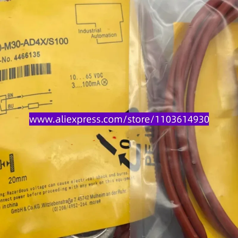 

2 шт. новый датчик NI20-M30-AD4X/S100 BI10-EM30D-VP6X/S120 NI20-M30-FDZ3X/S120