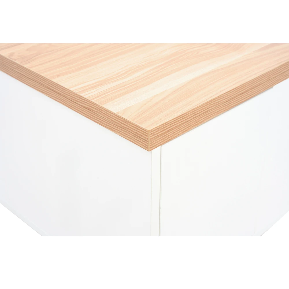Moderner Couch-Couchtisch mit Dual-Lift-Mechanismus, versteckter Stauraum, Tragfähigkeit bis zu 50 kg, ideal für kleine Räume – Detail 29