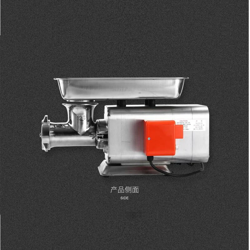 Moedor de carne de aço inoxidável de mesa, máquina de enchimento de salsicha multifuncional 220v/110v moedor de carne picador de vegetais