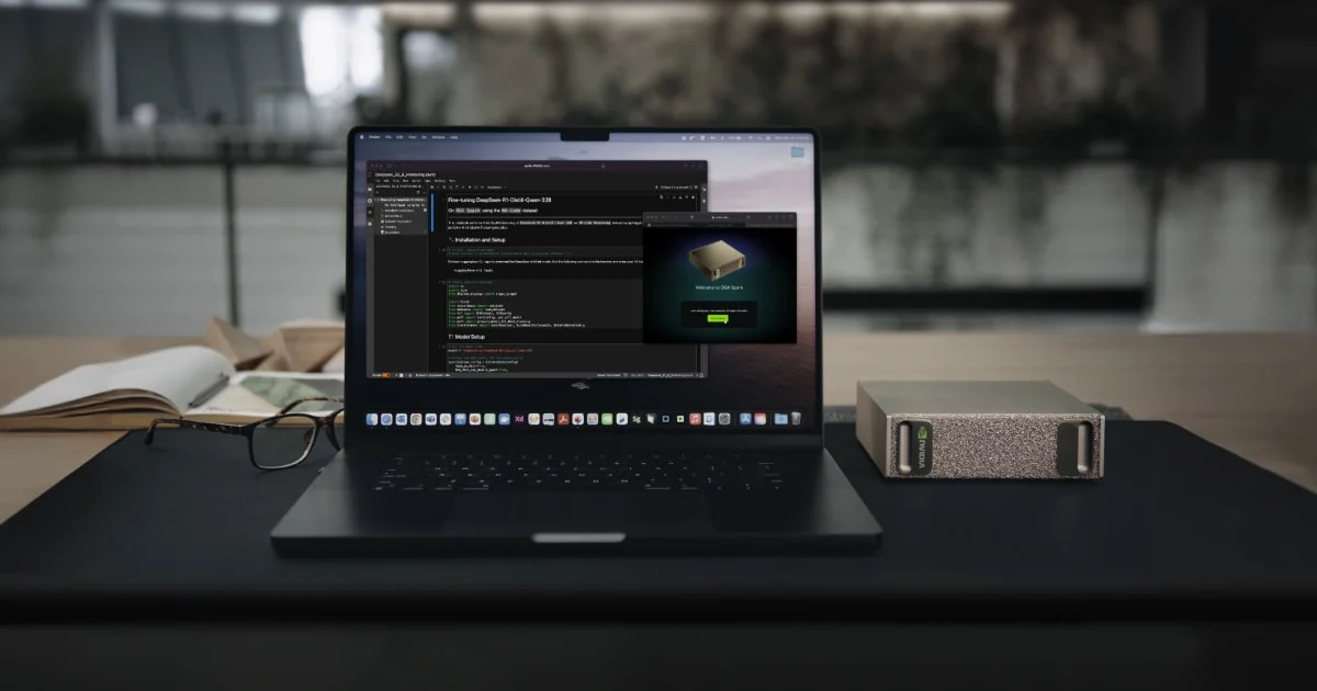 NVIDIA DGX شرارة سطح المكتب AI محطة عمل تدريب الكمبيوتر ARM Cortex X925 128 GB GB10 Grace Blackwell Chip Architecture WiFi7
