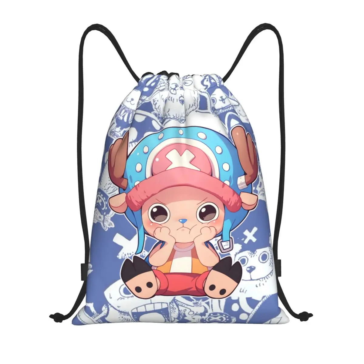 

Японские комиксные рюкзаки-мешки C-Chopperes: милые, портативные, для мужчин и женщин, для спорта и тренировок, популярные сумки для хранения