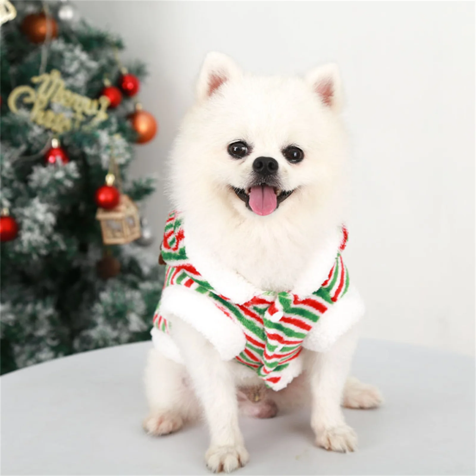 Christmas Dog Costume Sweater for Dogs Small Dog Reindeer Costume pet Christmas Costume Outfit elk Clothes Winter Suit