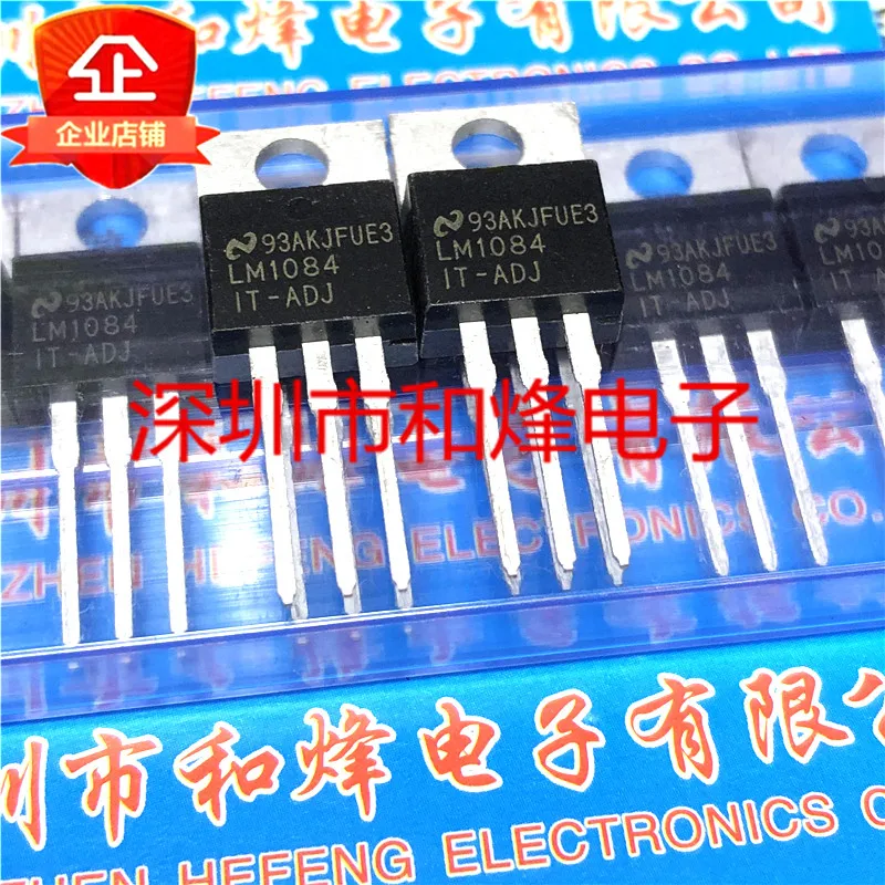 5PCS-10PCS LM1084IT-ADJ  TO-220  ORIGINAL ON STOCK