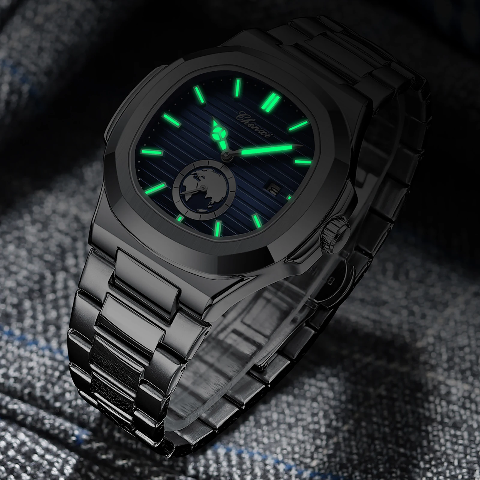 CHENXI Men Watches High Quality Waterproof Quartz Wristwatches Stainless Steel Calendar Watch For Man Minimalist Casual