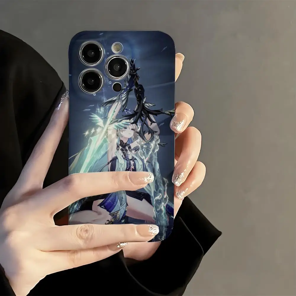 

Cute Cartethyia Phone Case Film Korean INS For IPhone 16 15 14 13 12 11 Pro Max Plus Luxury Cover