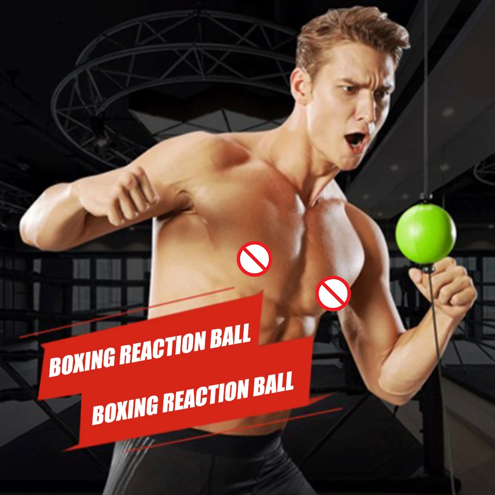 Suction Boxing Reflex Speed Ball Adult Muay Thai Hand Eye Training Fight Ball