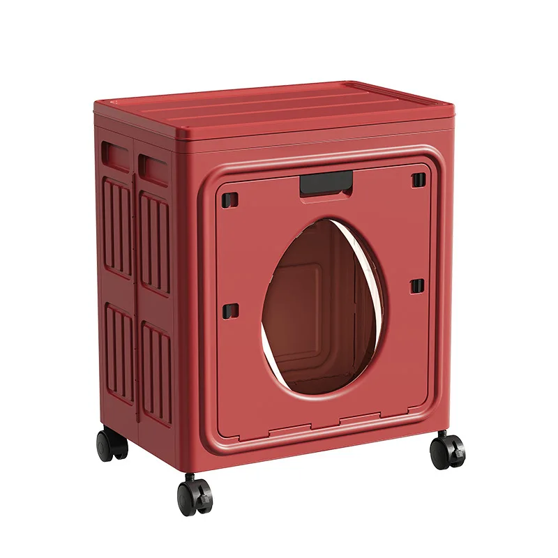 Clothes storage box Large capacity oversized household finishing box Flip foldable locker Clothes quilt storage cabinet