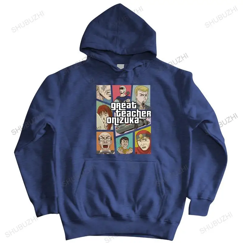 Men streetwear hooded Great Teacher Onizuka hoodie Men Pure Cotton Japanese Manga Eikichi hoodies Anime GTO men autumn hoodies