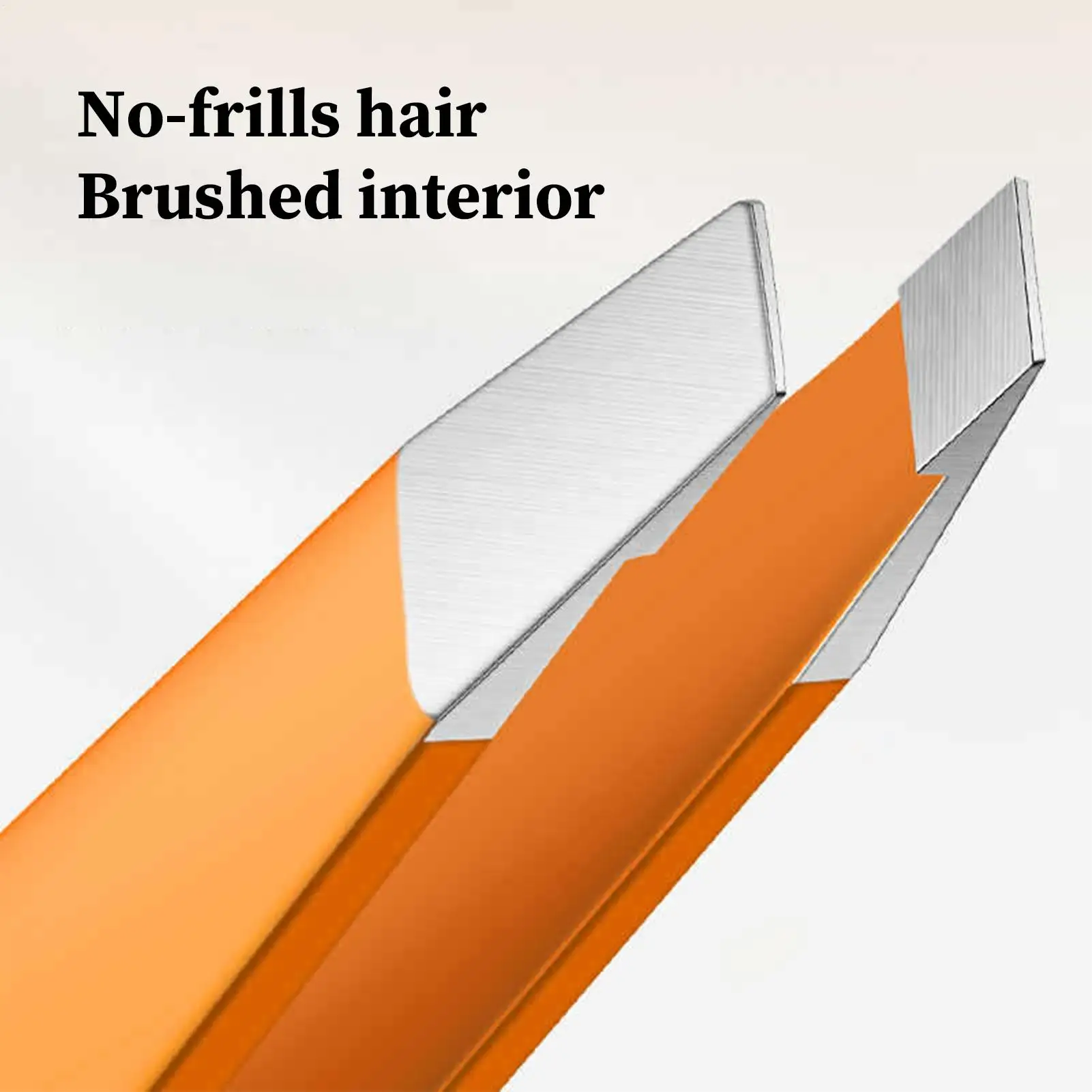 جديد الحاجب الملقط عالية الجودة الفولاذ المقاوم للصدأ الشعر الجمال غرامة الشعر مجتذب مائل العين الحاجب كليب إزالة أدوات ماكياج #4