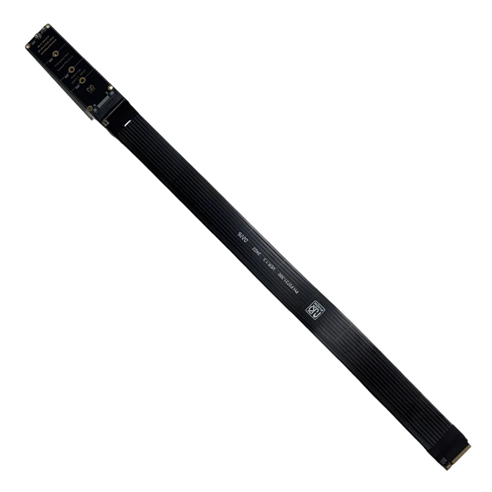 NGFF M-Key PCIe4.0 SSD Extention Card M.2 NVMe SSD Extension Cable Solid Drive Riser Card for M.2 2230 2242 2260 2280 SSD