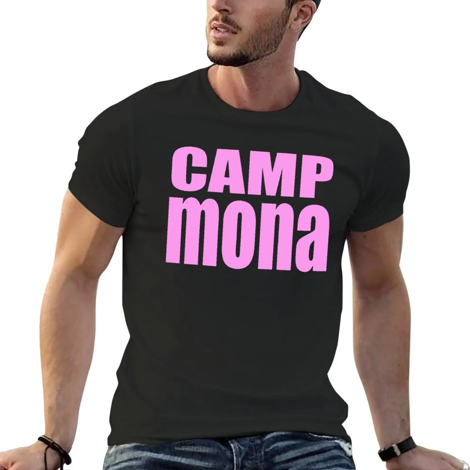 Campground Of Mona T-Shirt vintage summer clothes men clothes