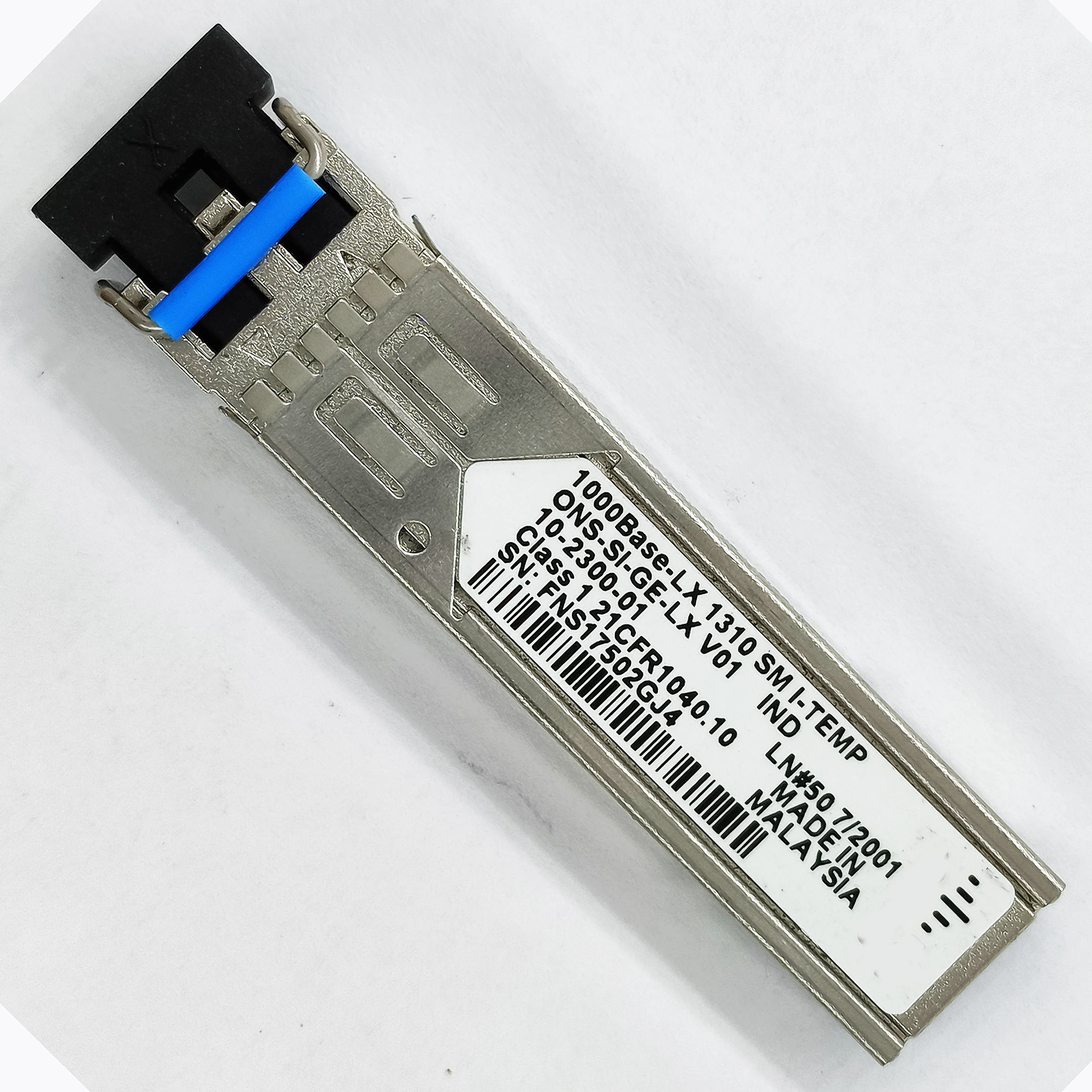 Оригинальный оптический модуль приемопередатчика для Cisco ONS-SI-GE-LX V01 10-2300-01 SFP 1000BASE-LX 1310 нм 10 км SM