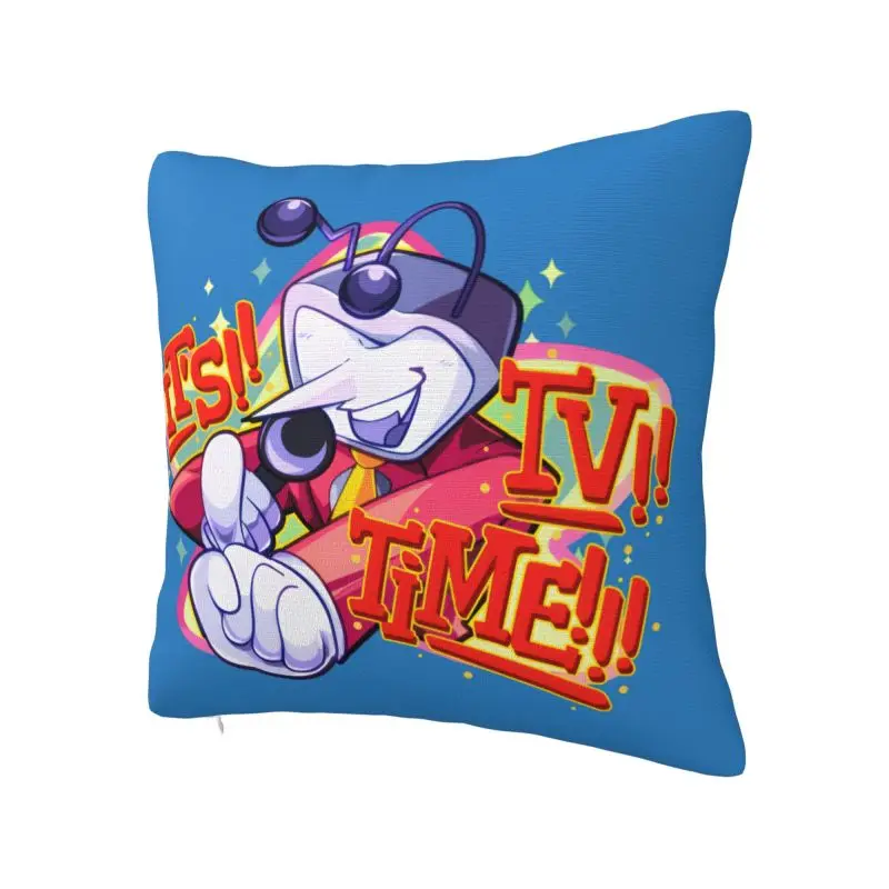 Tenna Deltarune It's Tv Time Throw Pillow Covers Home Decorative Cute Cushions Cover For Sofa Chair Square Polyester Pillowcase