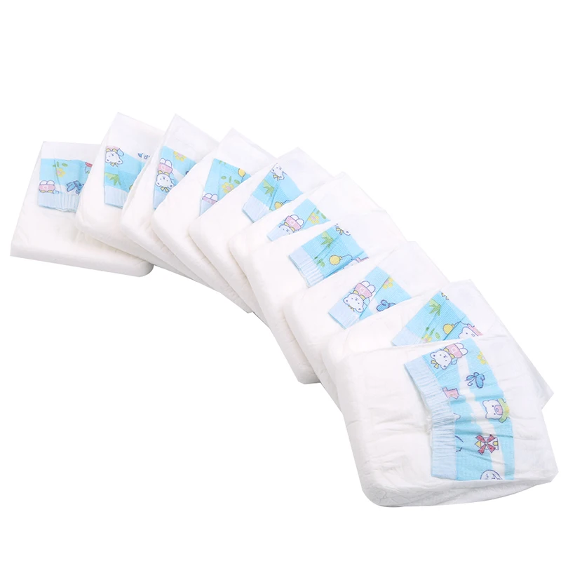 10pcs/Pack Pet Diaper For Female Dogs Physiological Pants Sanitary Napkin Teddy Golden Retriever Disposable Diaper For Male Dogs