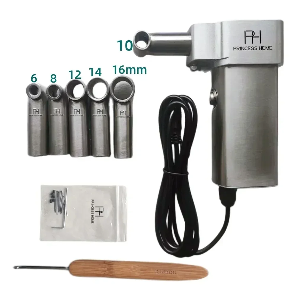 Stainless Steel Automatic Dreadlocks Hair Making Machine Dreadlock Crochet Electric Machine Making wig Machine