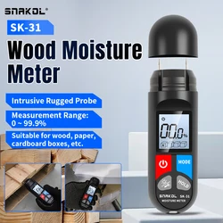 Digital Holz Feuchtigkeit Meter DY31 Holz Feuchtigkeit Tester Wasser Inhalt Hygrometer Holz Feuchten Feuchtigkeit Detektor Große LCD Display