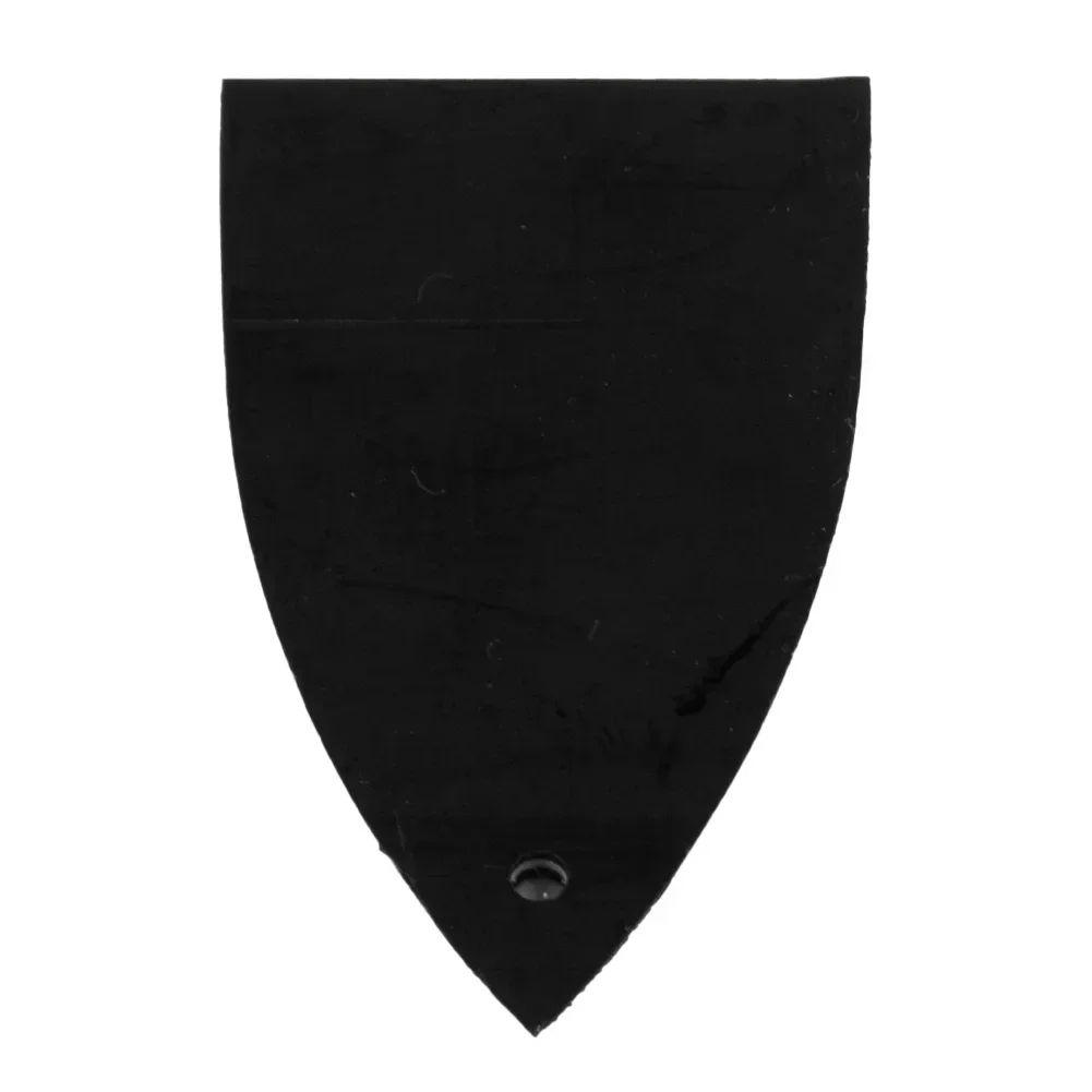 1 Hole 3 Ply Truss Rod Cover For Electric Guitars Black PVC Truss Rod Cover Plate Scroll Plate Gibson Black Bell Shape Guitar - view 5