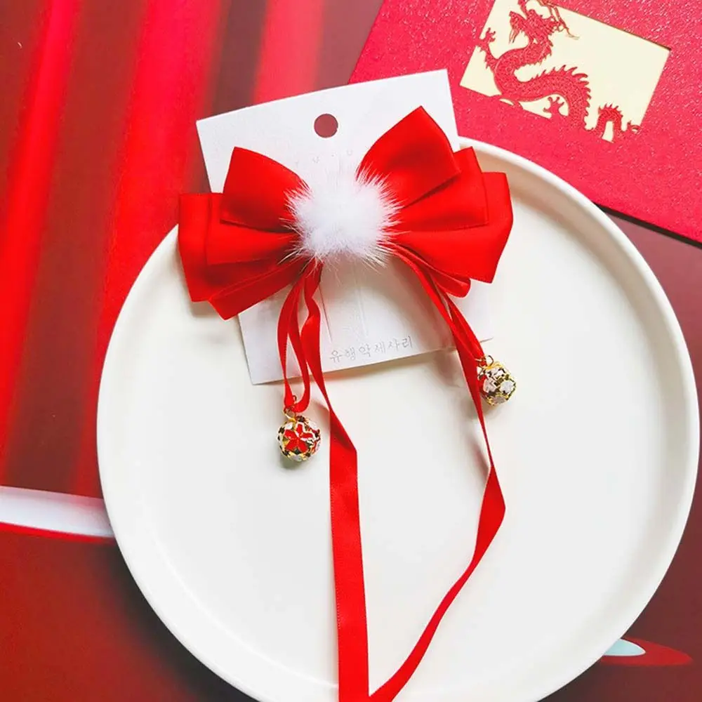 

Headdress Hair Accessories Tassels Barrettes Bowknot Bow Hair Hoop Hair Rope Kids Chinese Hair Clips Chinese New Year Hairpins