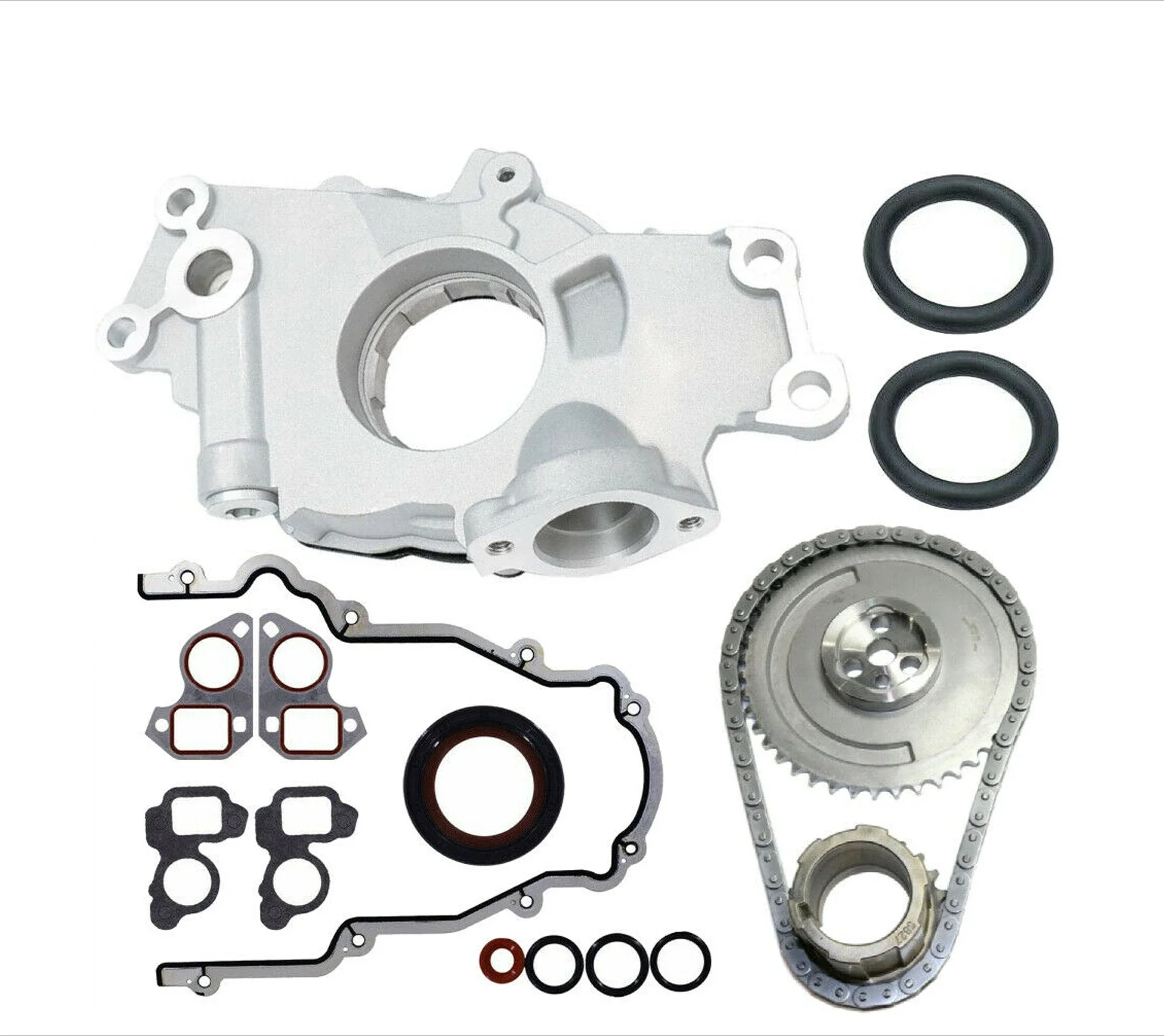 M295 Oil Pump + Timing Chain + Gasket GM 4.8L-6.0L