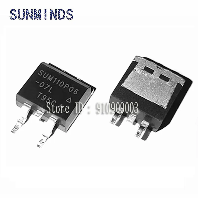 

20 шт./лот SUM110P06-07L SUM110P06-07L-E3 SUM110P06 -07L TO-263 Новый