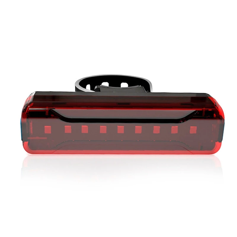 1200Mah LED Taillight Bicycle Rechargeable Rear Light Bicycle Safety Warning Light Bike Rear Tail Light Cycling Supplies