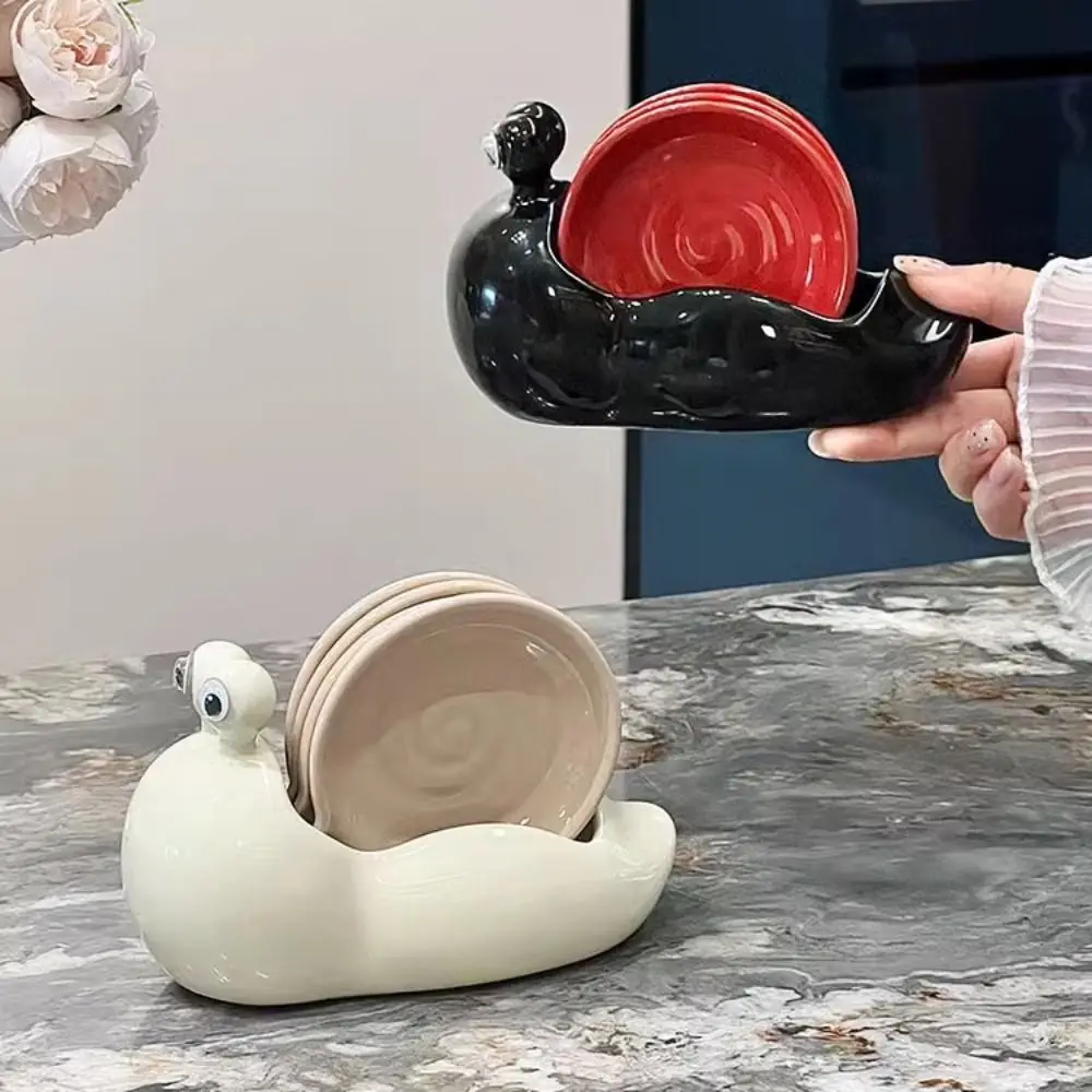

Creative Ceramic Snail Small Dish Cute Household Seasoning Dish Multifunctional Dip Dish Soy Sauce
