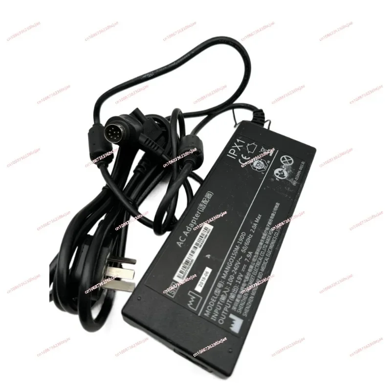 Original AC Adapter Charger For mindray 19V 7.9A 150W 8PIN MANGO150M-19DD  Power Supply