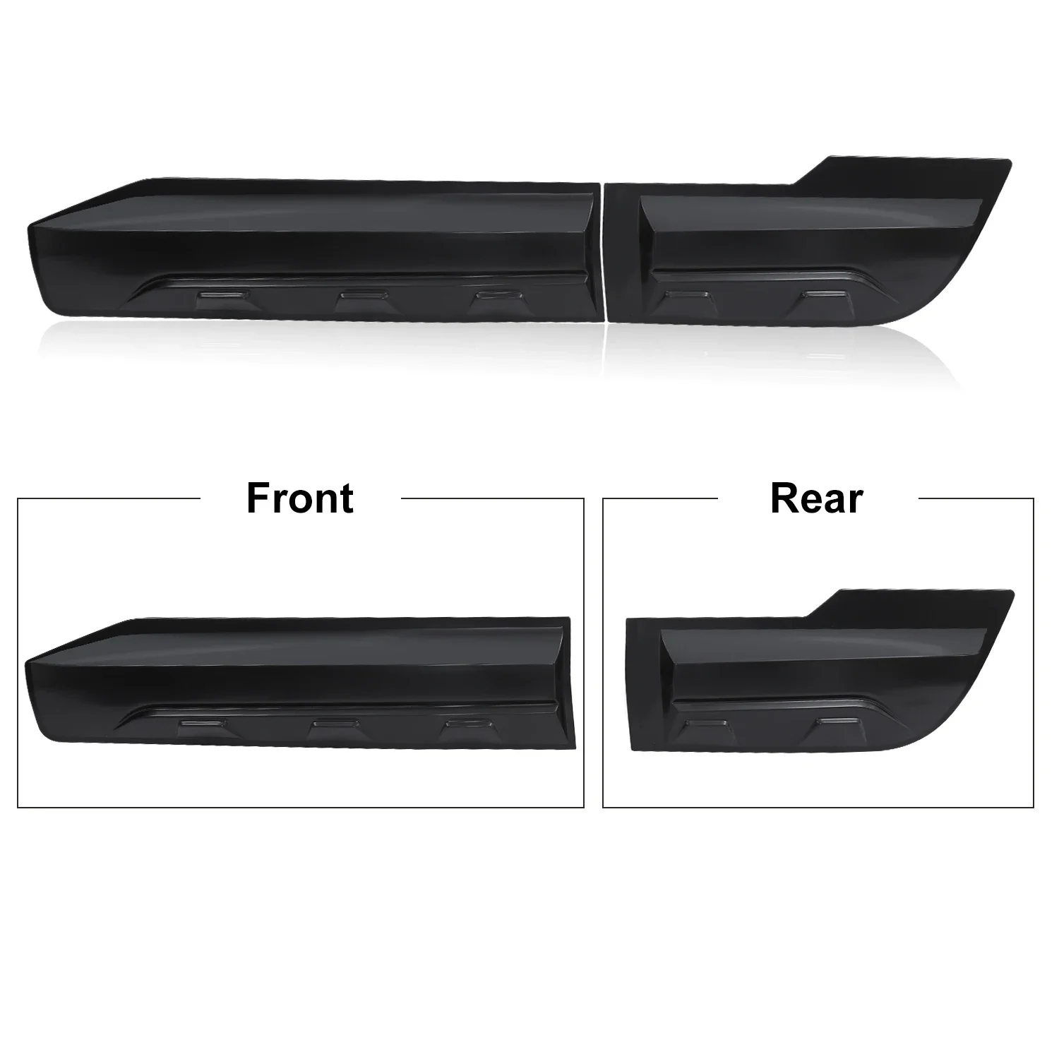 Molding Car Door Side Trim Body Cladding FOR Mitsubishi Triton 2019 2020 2021 2022 2023 Protection Body Kit Cover