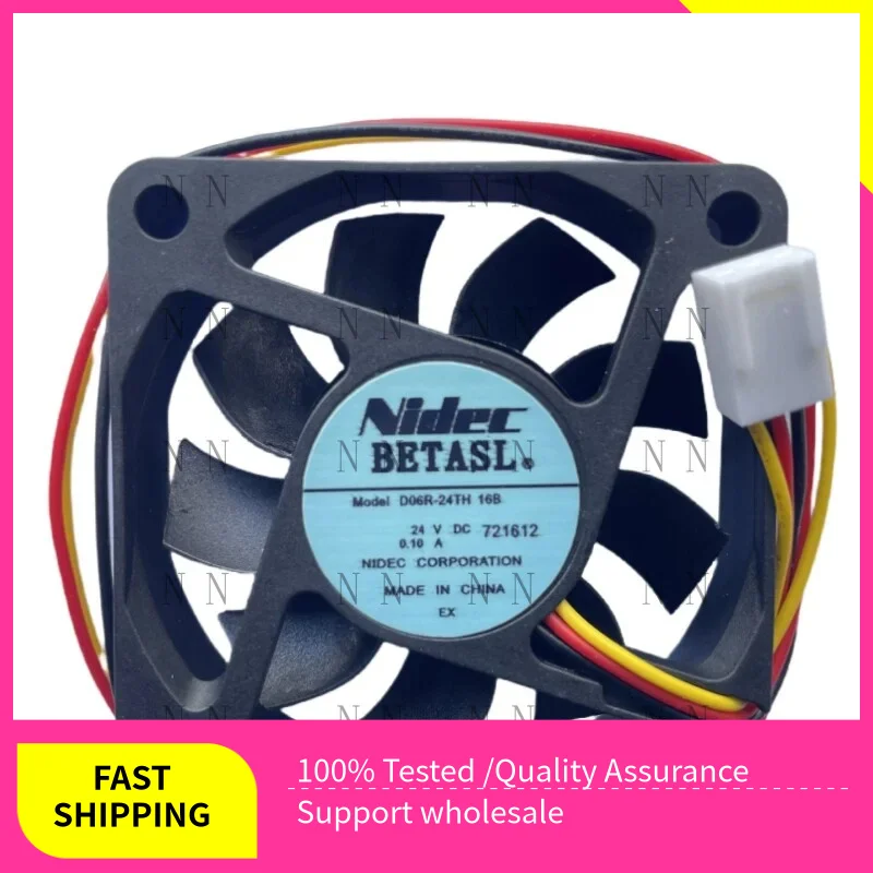 GGT   D06R-24TH 16B 6CM 6015 24V 0.10A Three Lines for NIDEC Motor Protection Cooling